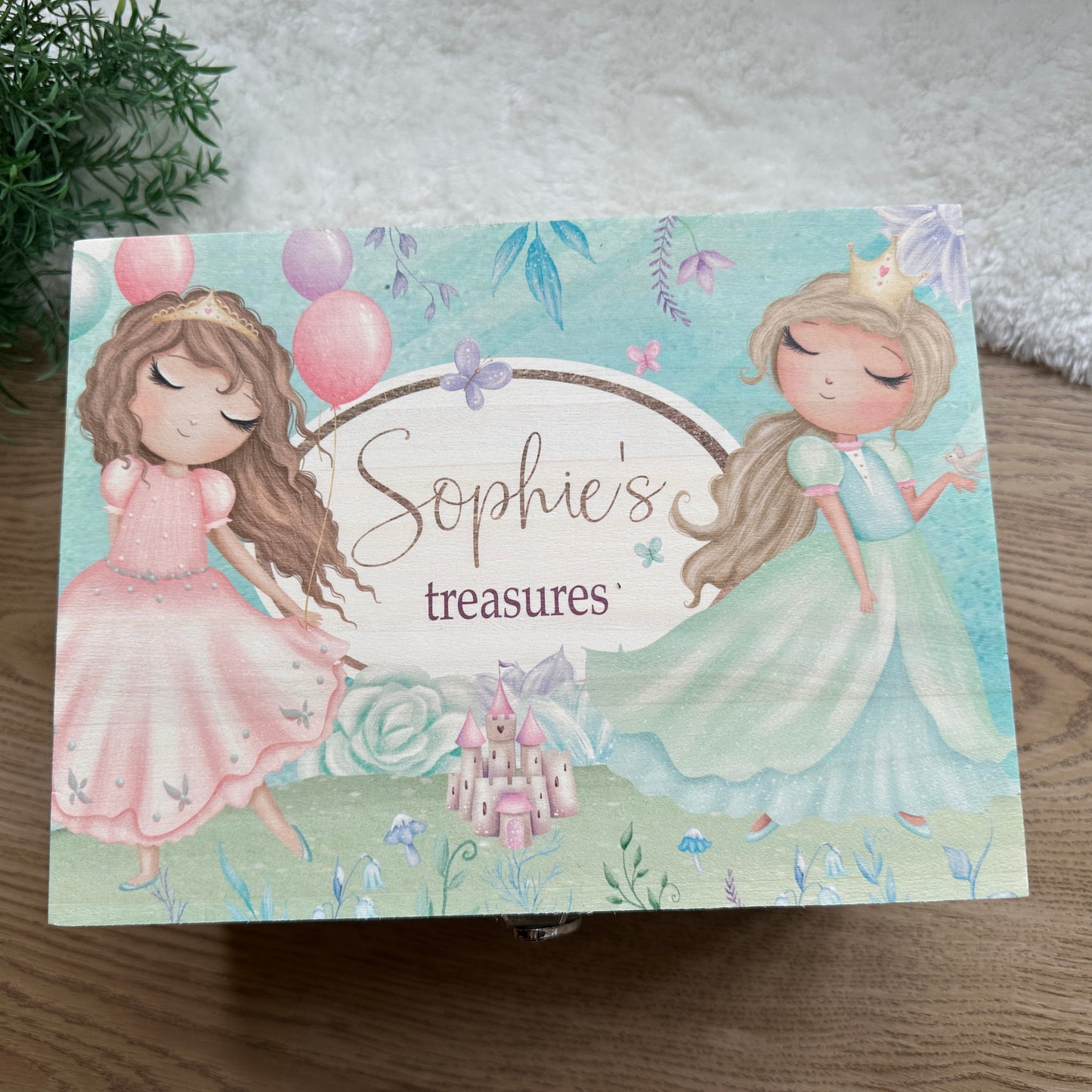 Winter Princess keepsake box