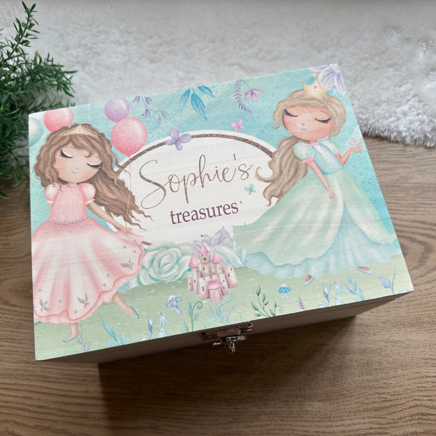 Winter Princess keepsake box