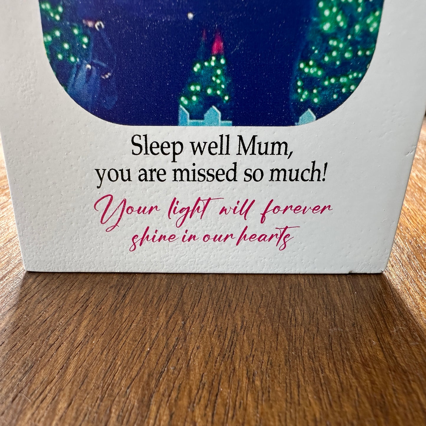 Memory candle holder