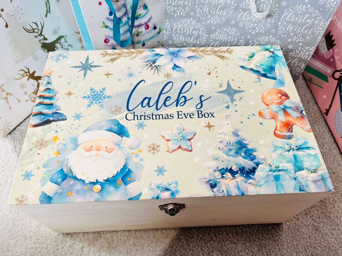 Santa Christmas Box