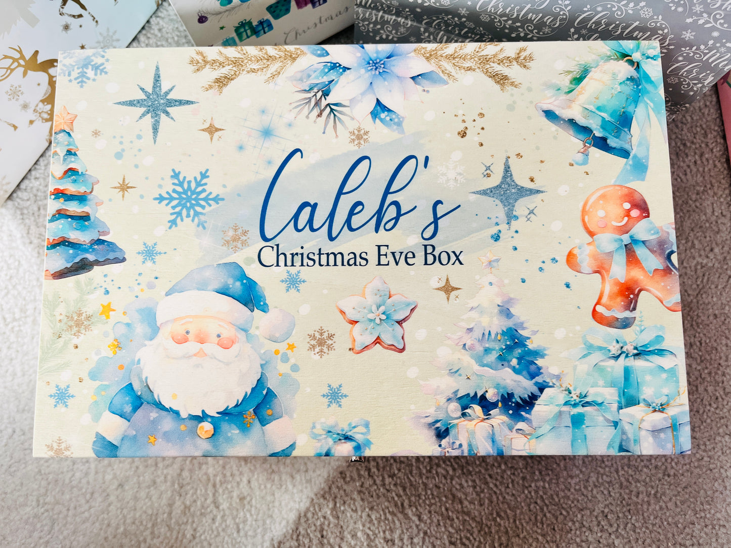 Santa Christmas Box