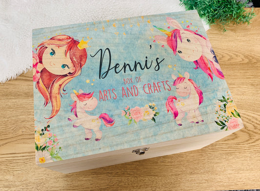 Unicorn keepsake box