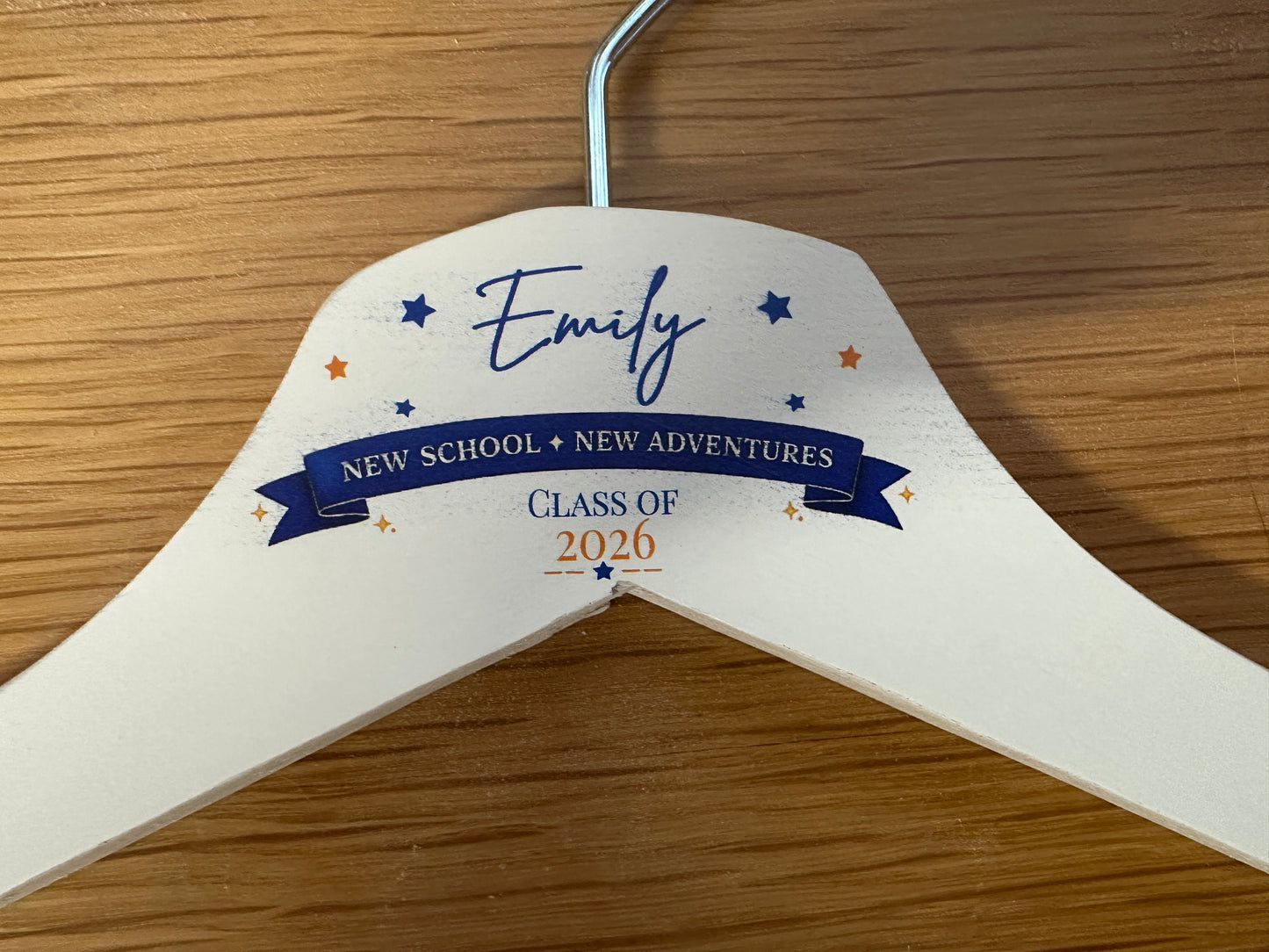 New Adventures school uniform hanger
