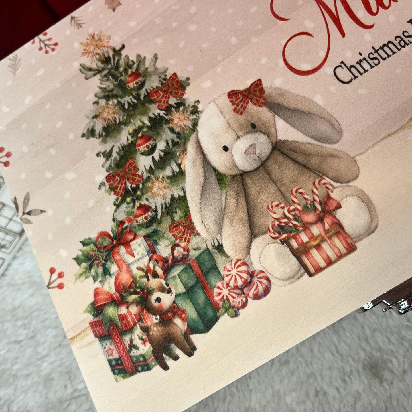 Christmas Bunny Box
