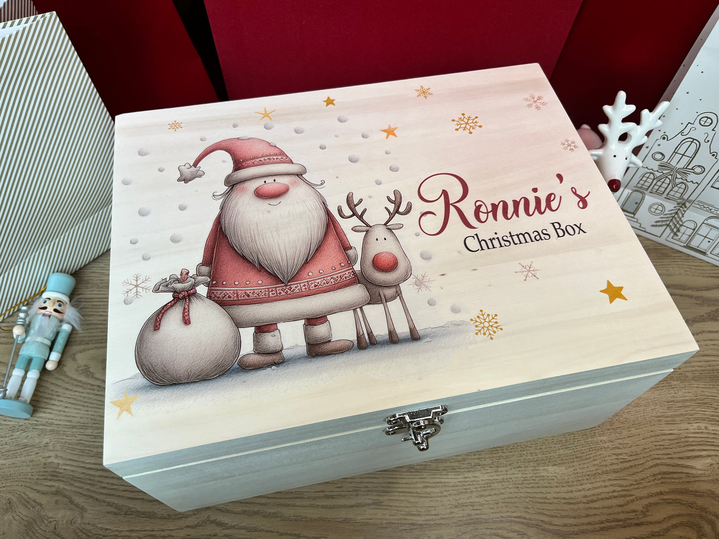 Christmas Santa Box