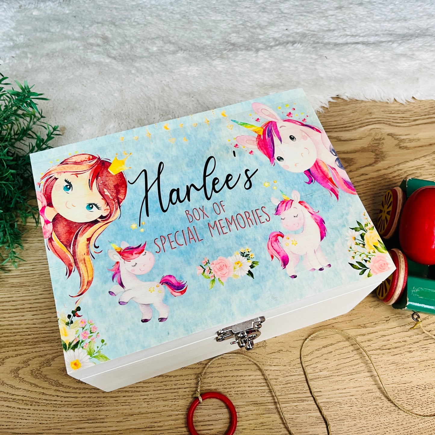 Unicorn keepsake box