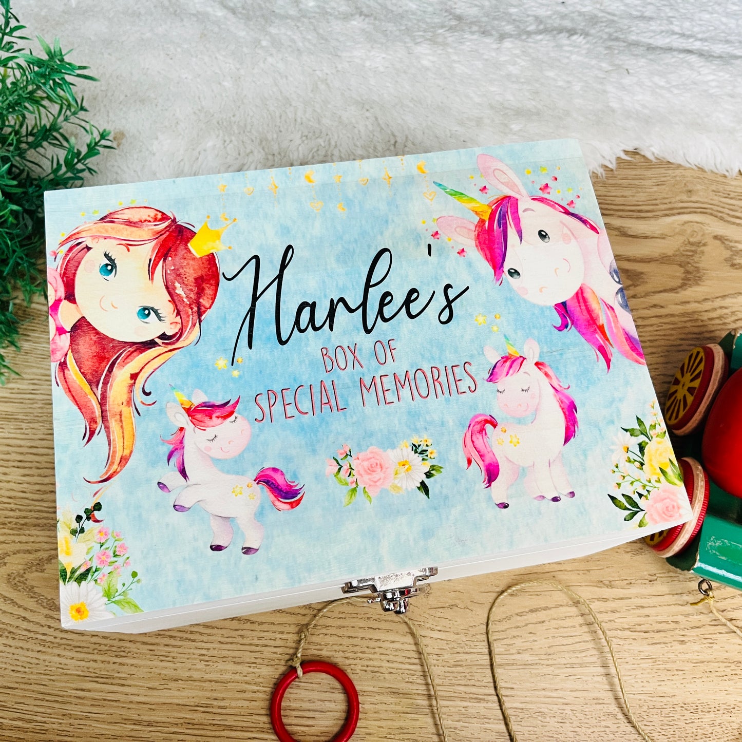 Unicorn keepsake box