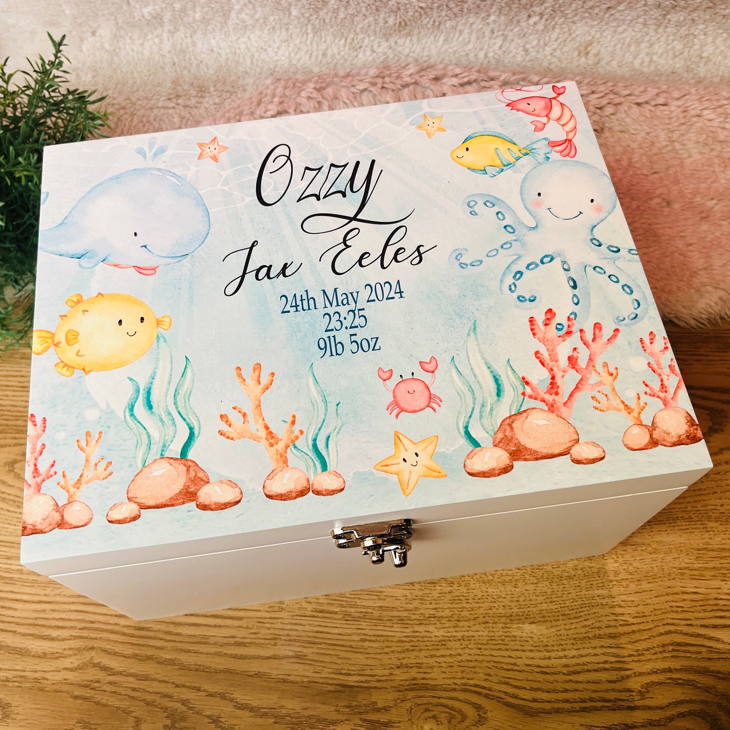 Under the sea keepsake box