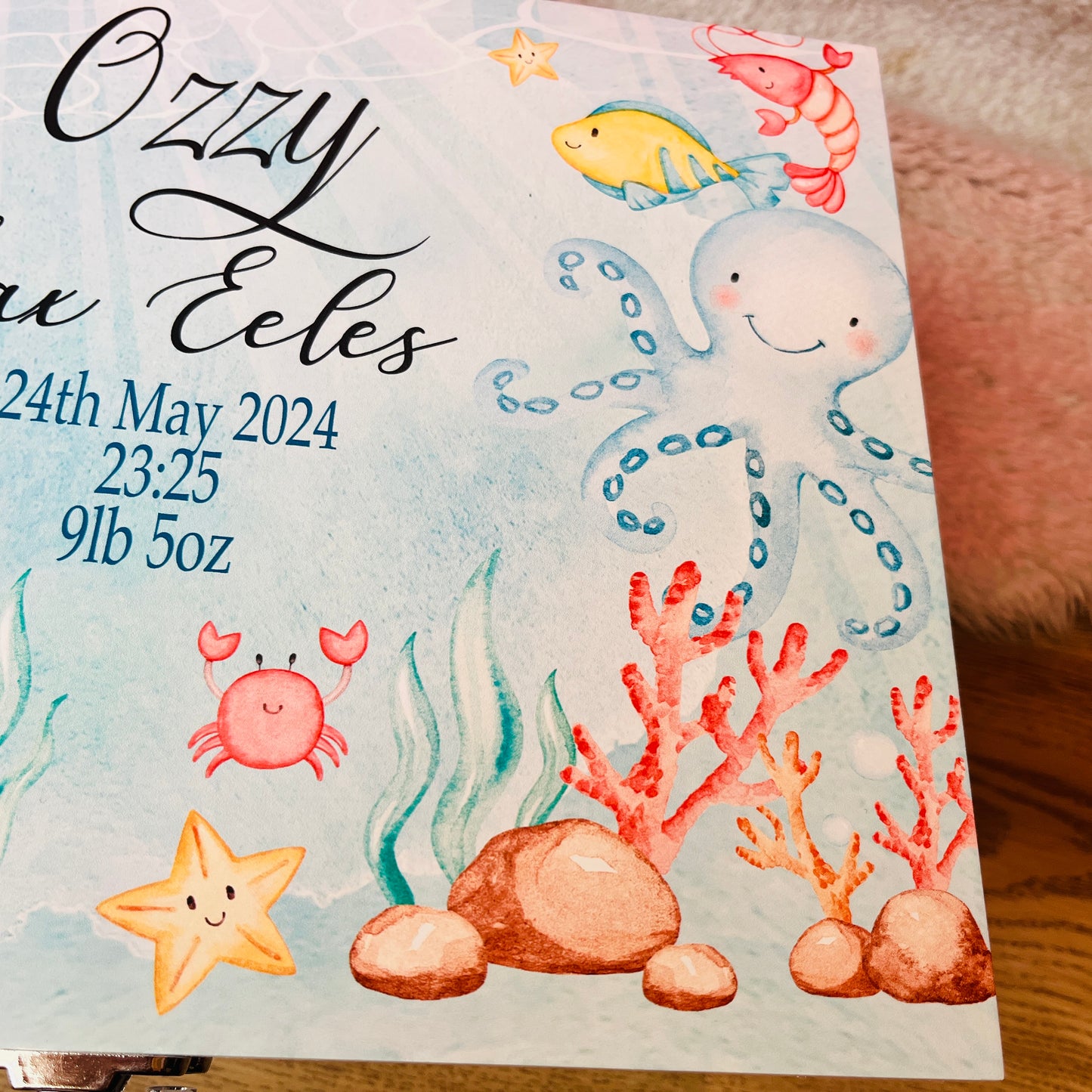 Under the sea keepsake box