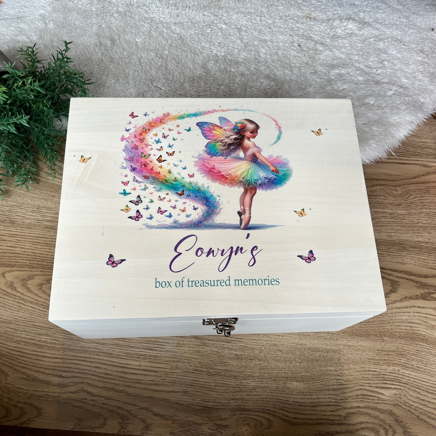 Ballerina Fairy keepsake box