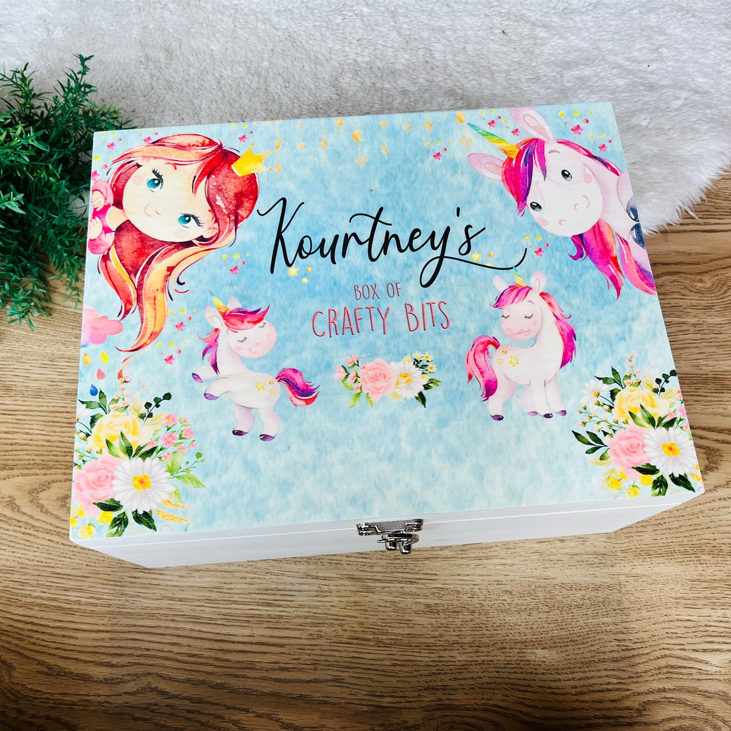 Unicorn keepsake box