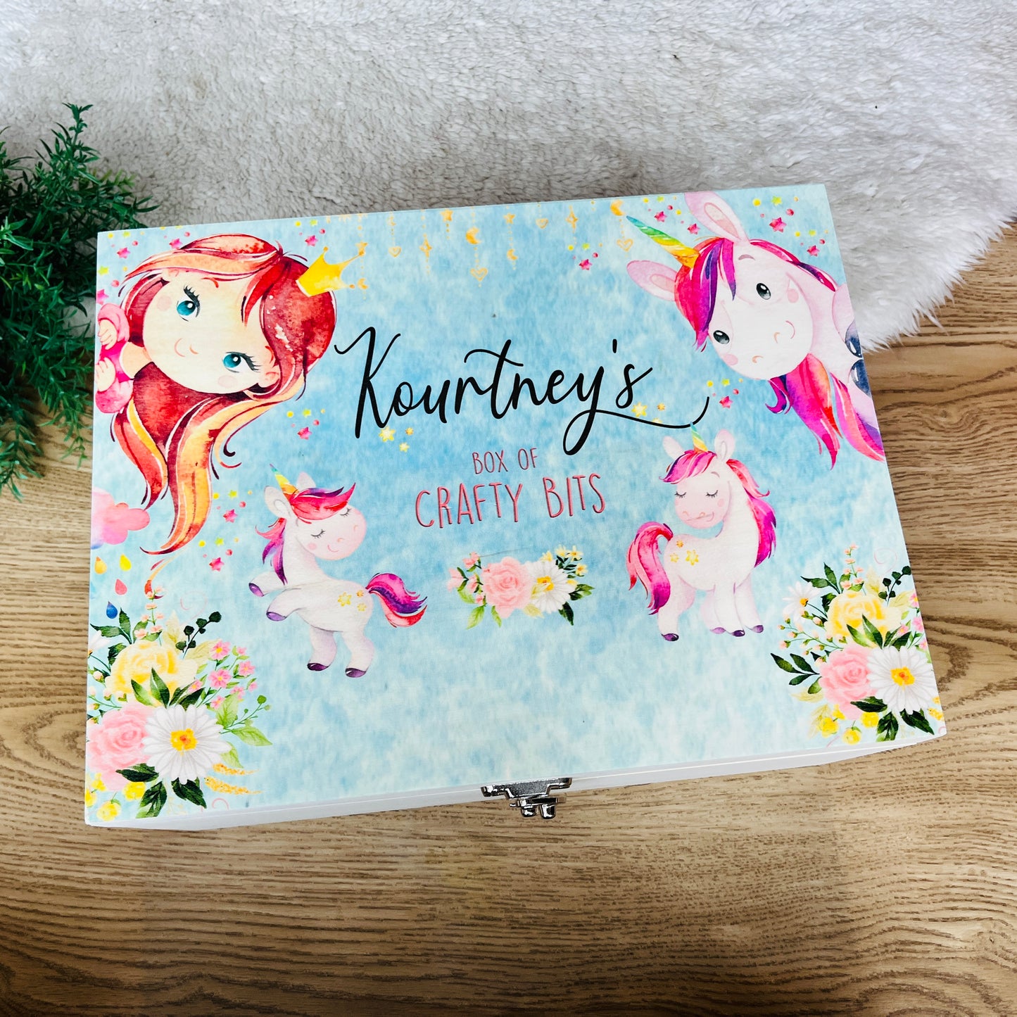 Unicorn keepsake box