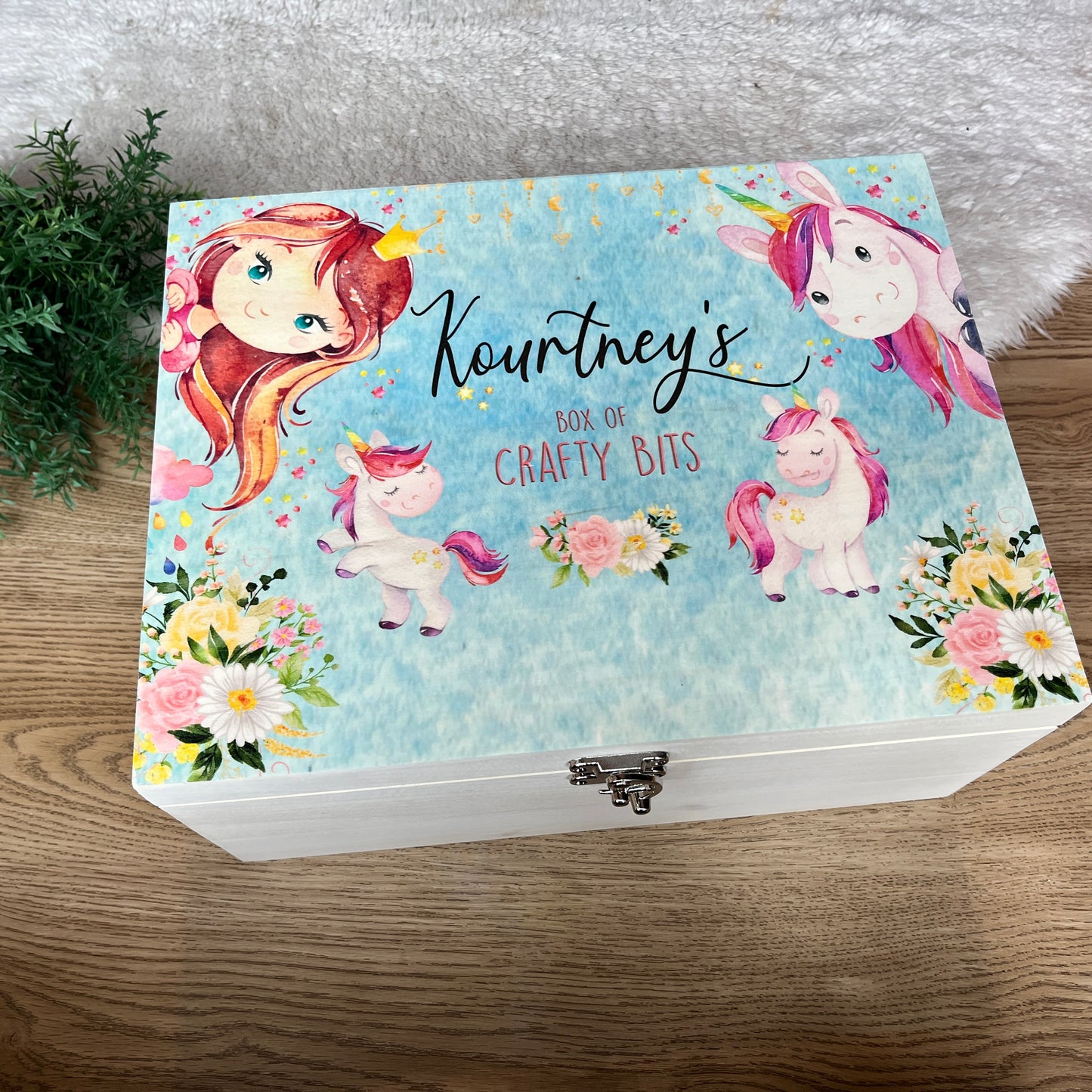 Unicorn keepsake box