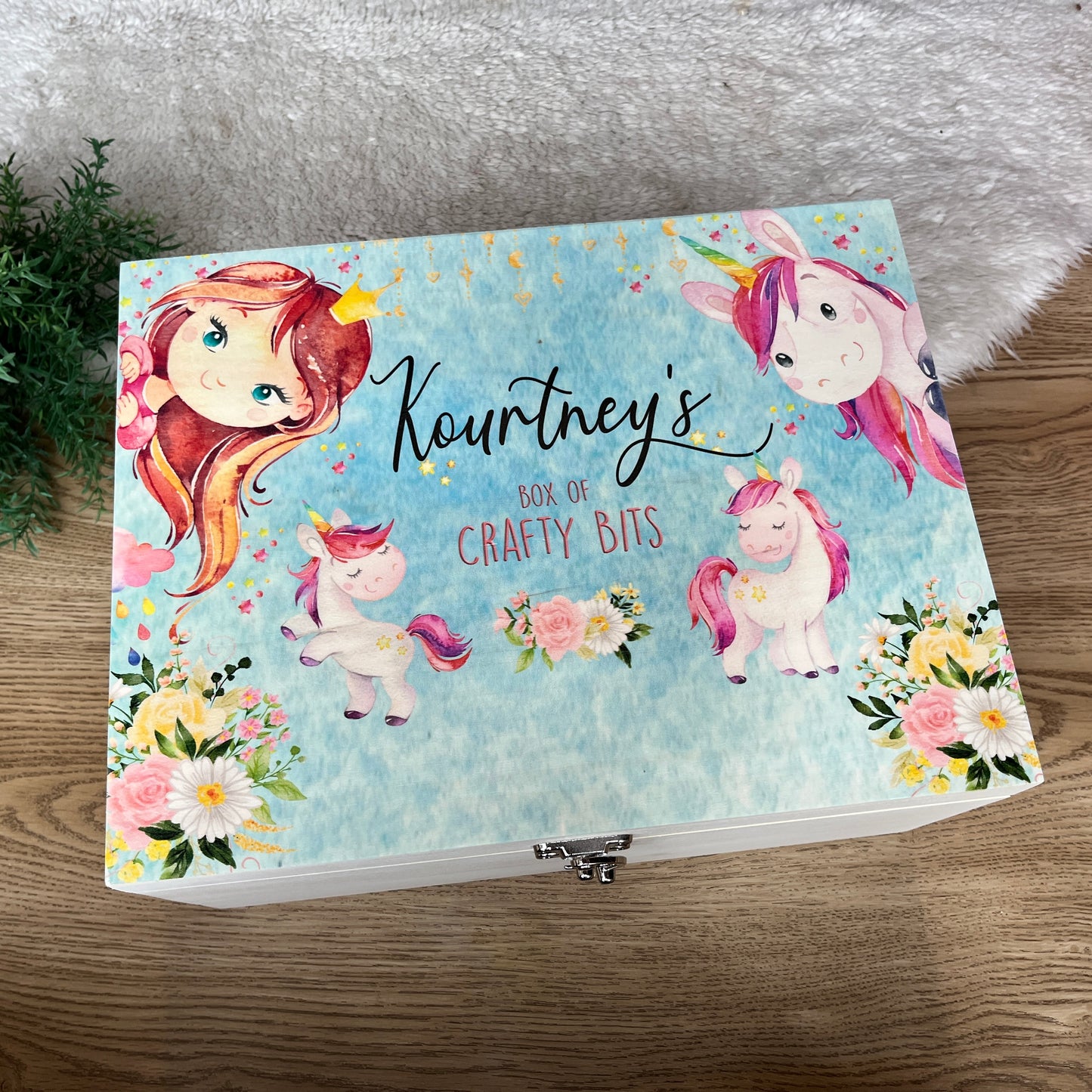 Unicorn keepsake box