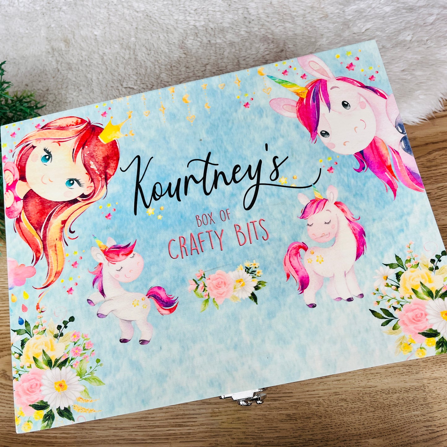 Unicorn keepsake box