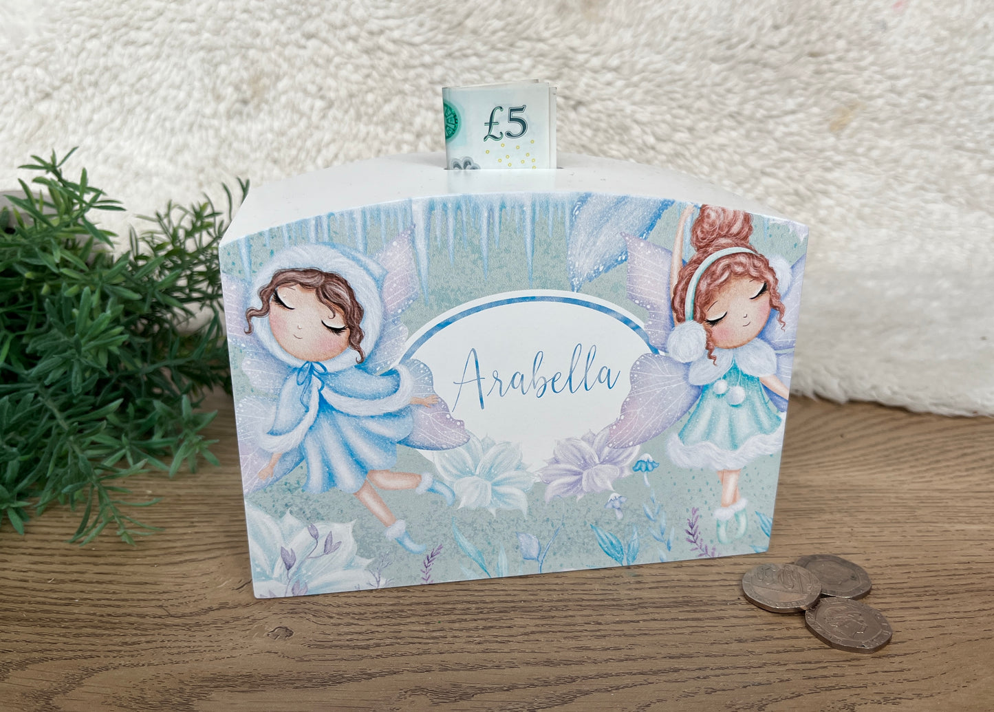 Winter Princess money box
