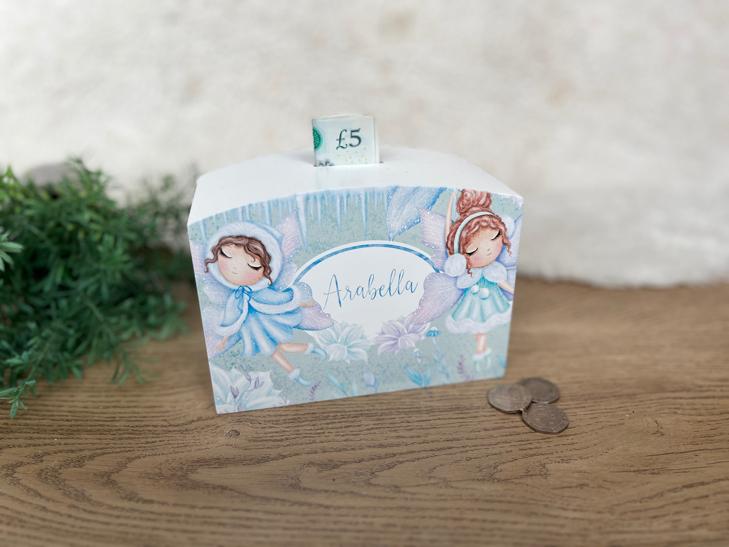 Winter Princess money box
