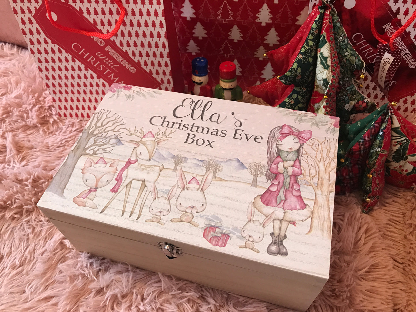 Woodland Girl Christmas Box