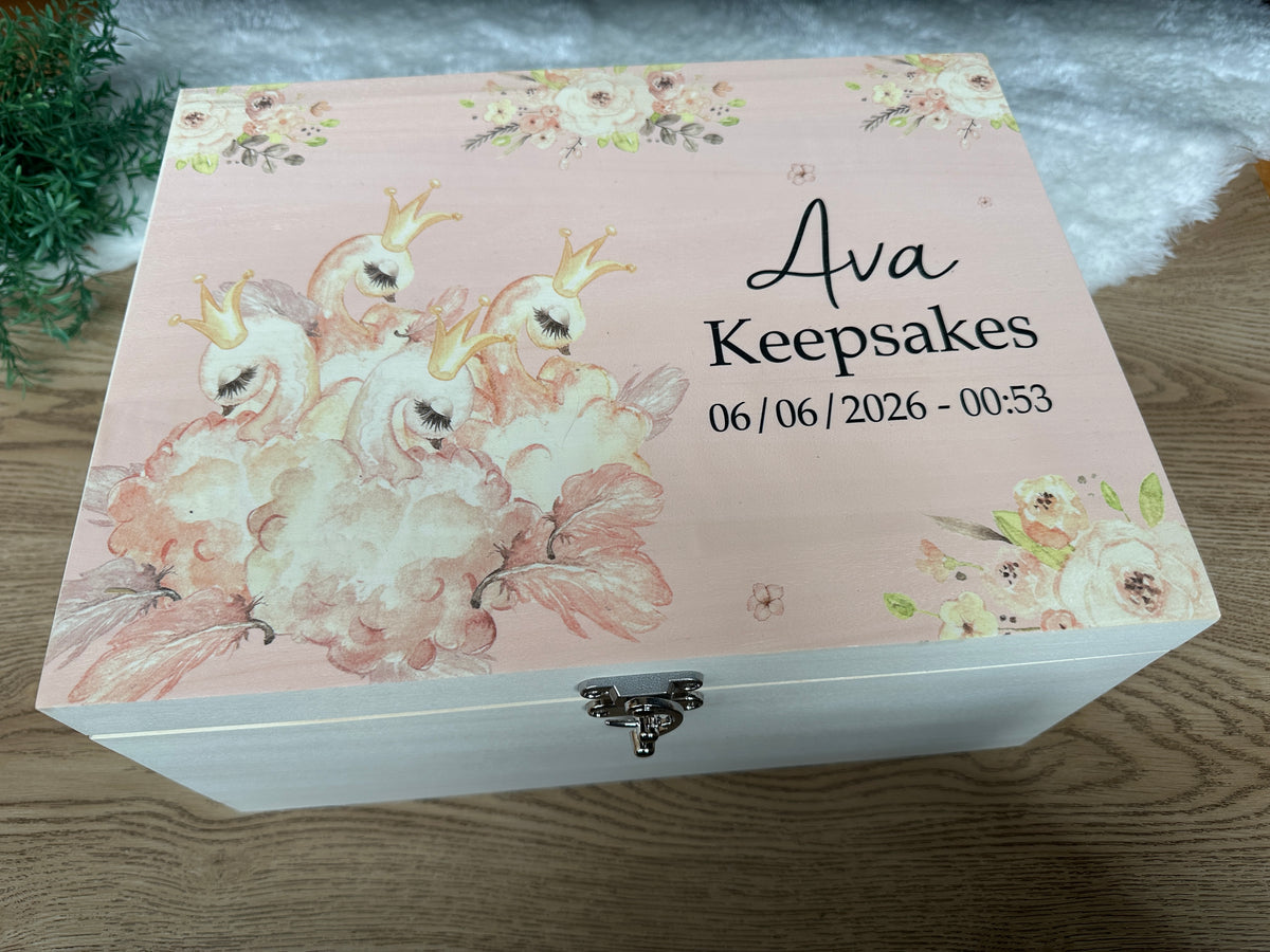 Swan memory box