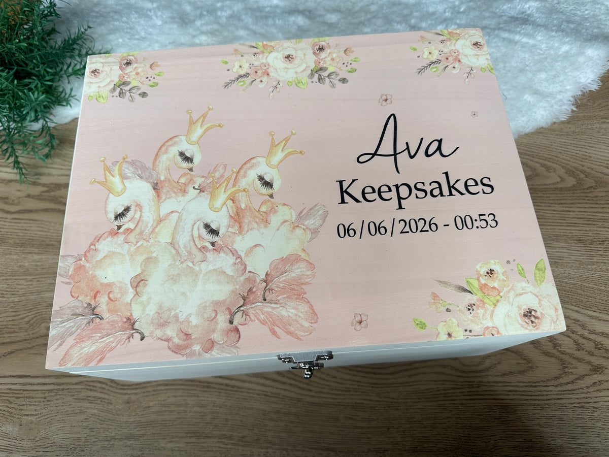 Swan memory box