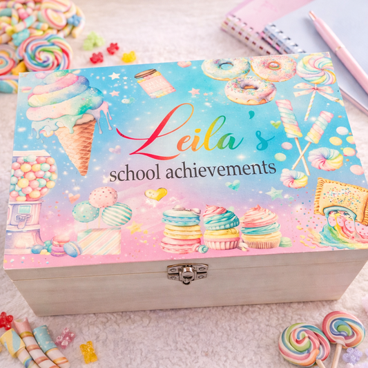 Ice cream & sweets keepsake box