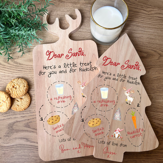 Reindeer/Christmas Tree Christmas Eve Board