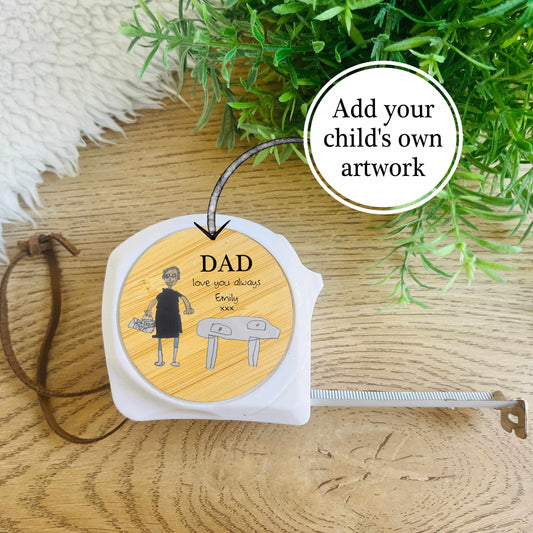 Own artwork tape measure