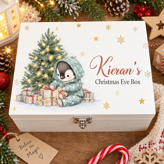 Christmas Penguin Box