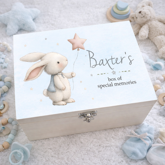 Rabbit keepsake box