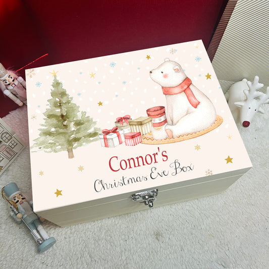 Christmas Polar Bear Box