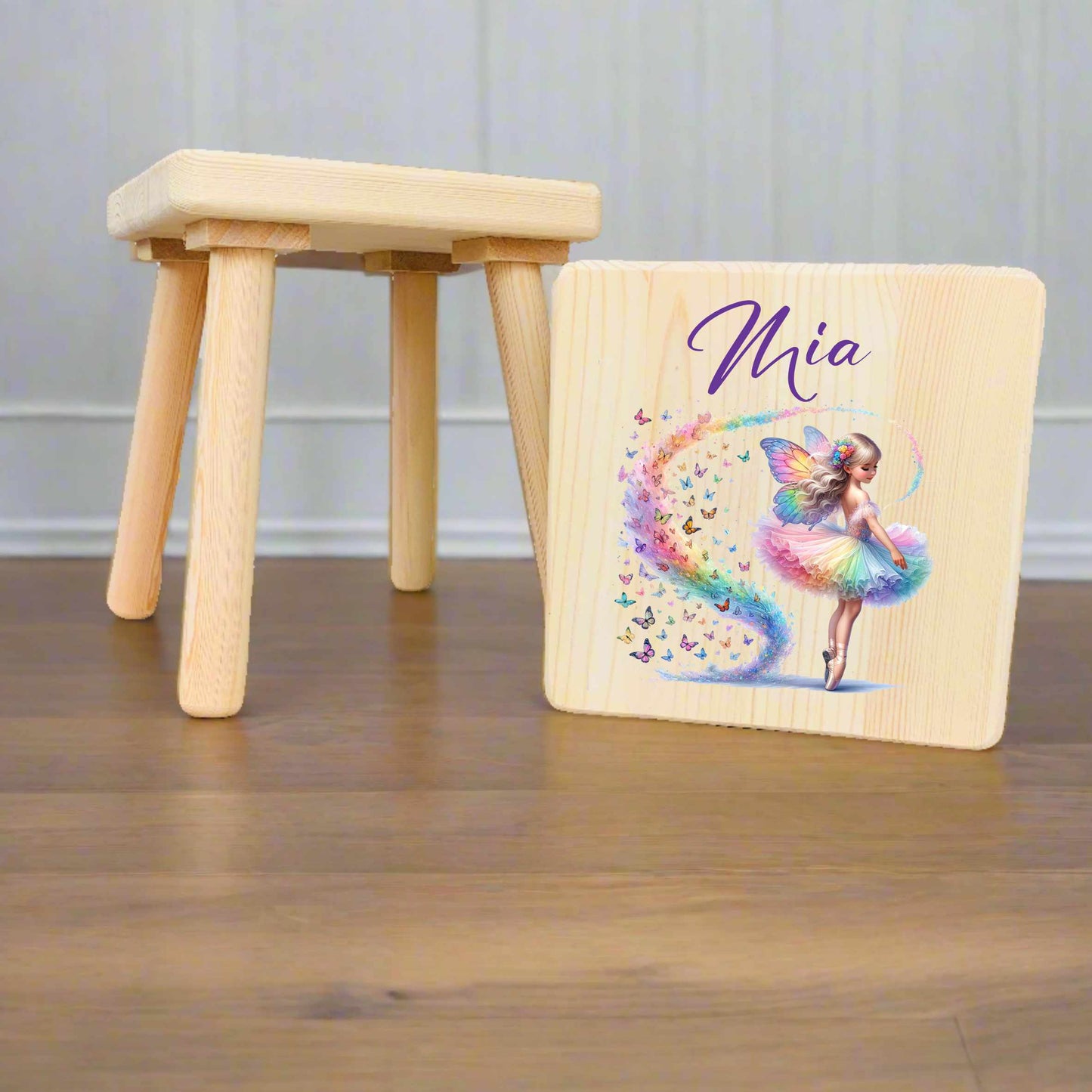 Fairy wooden stool