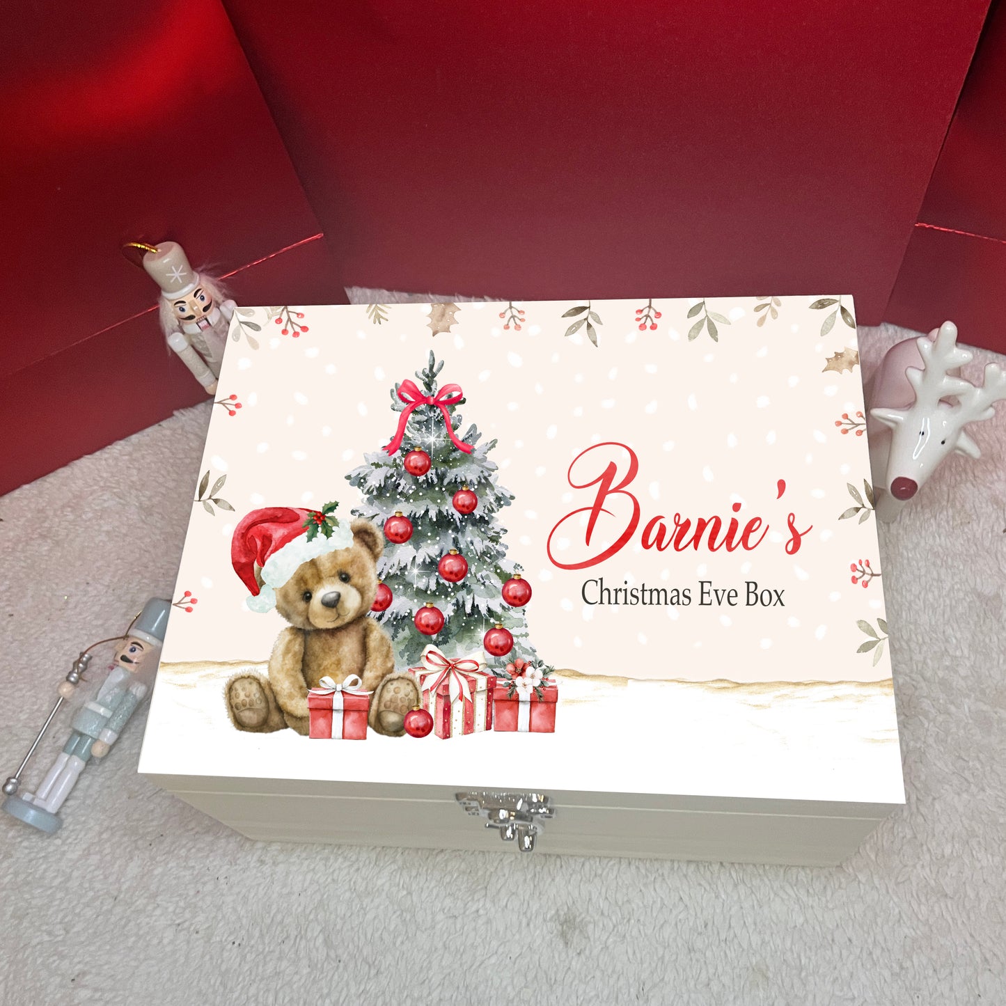 Christmas Teddy Bear Box