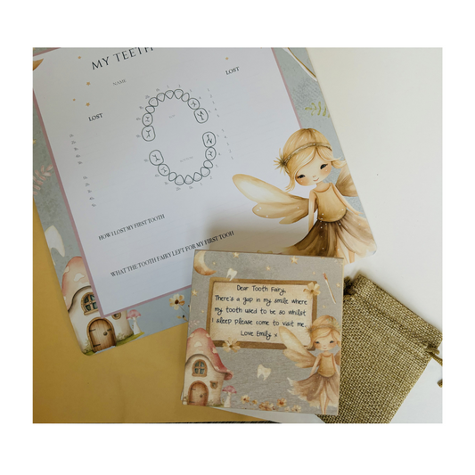 Gold Tooth Fairy box and record chart (Copy)