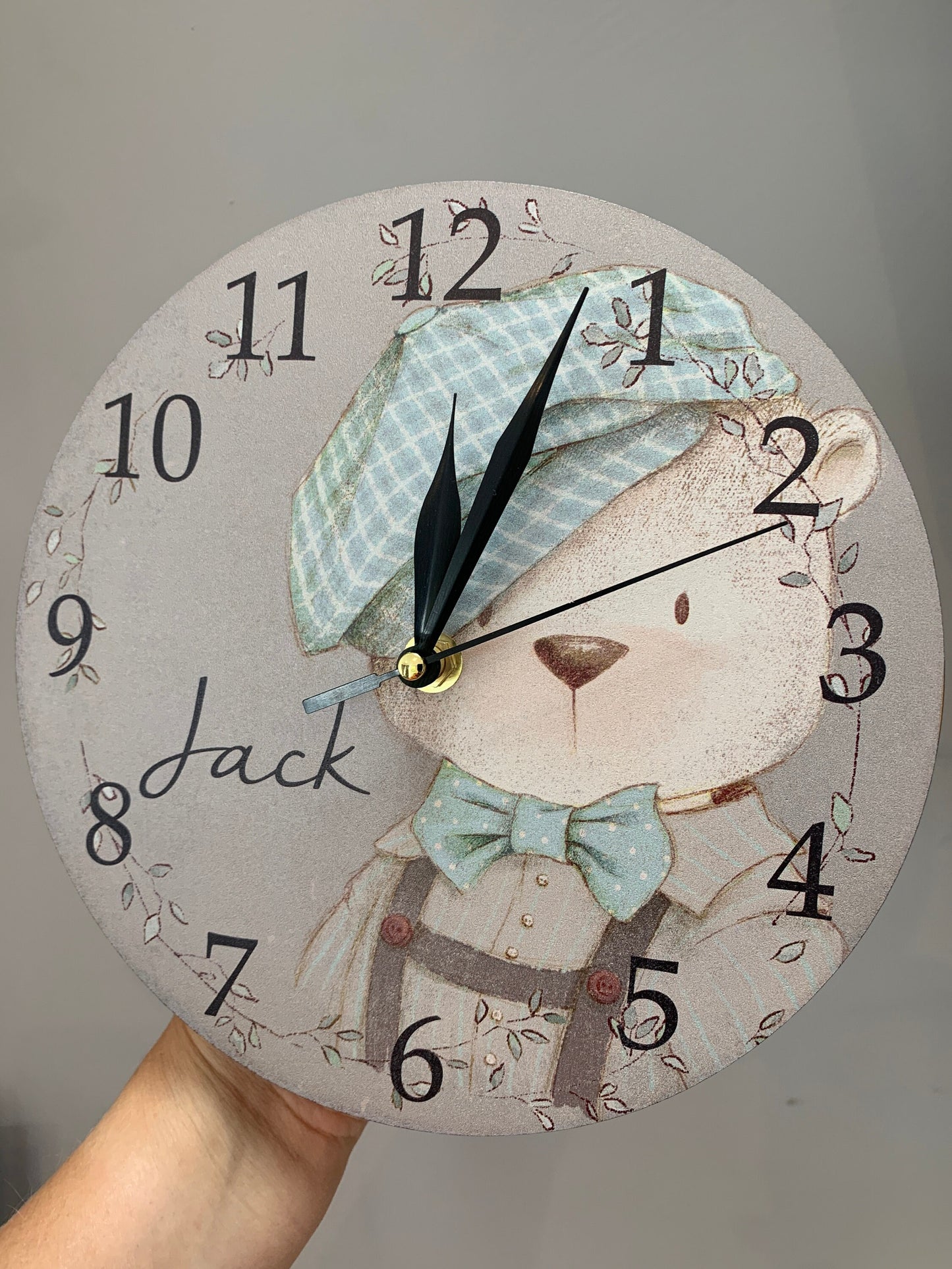 Vintage Bear clock