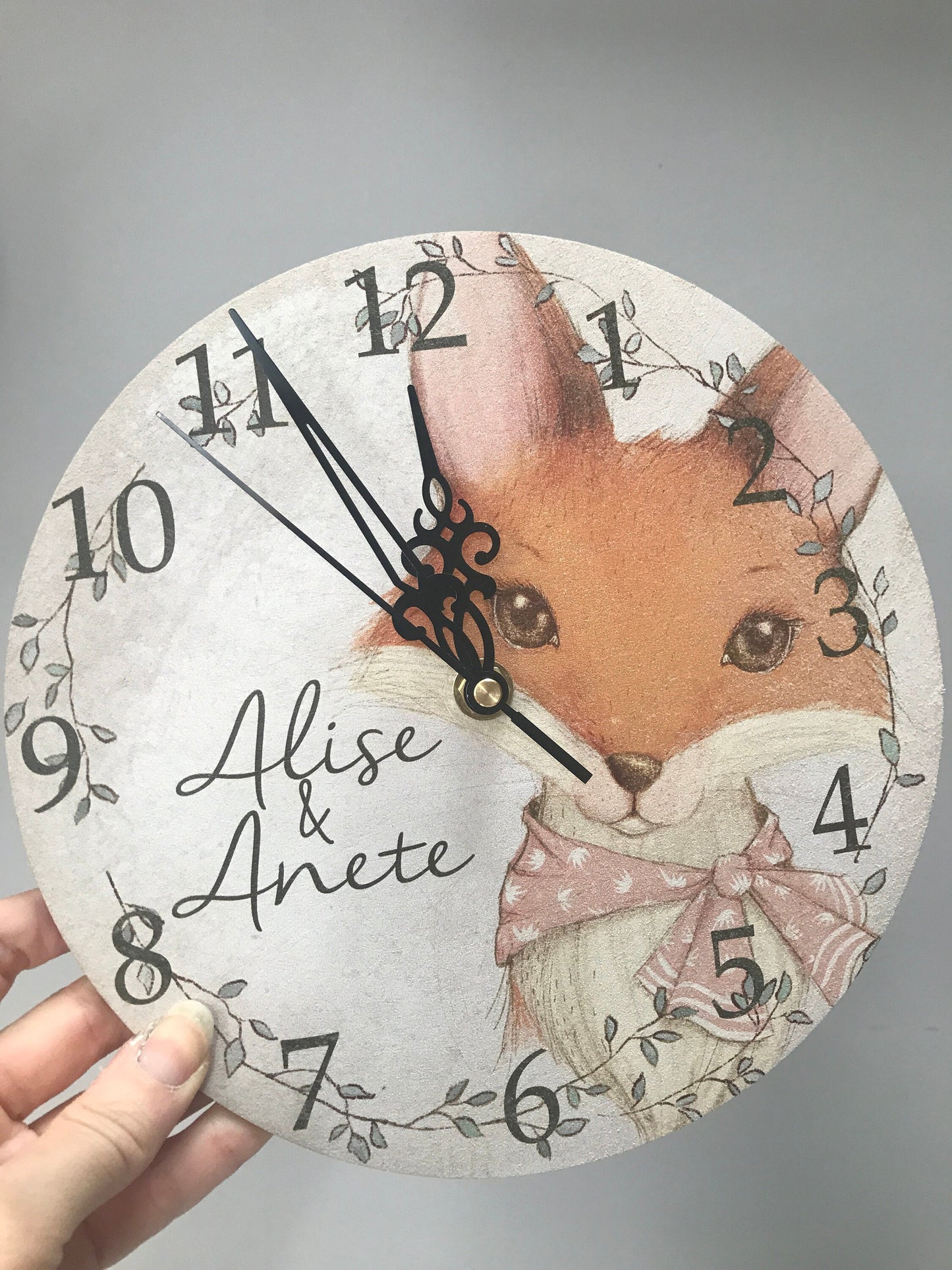 Vintage Fox clock
