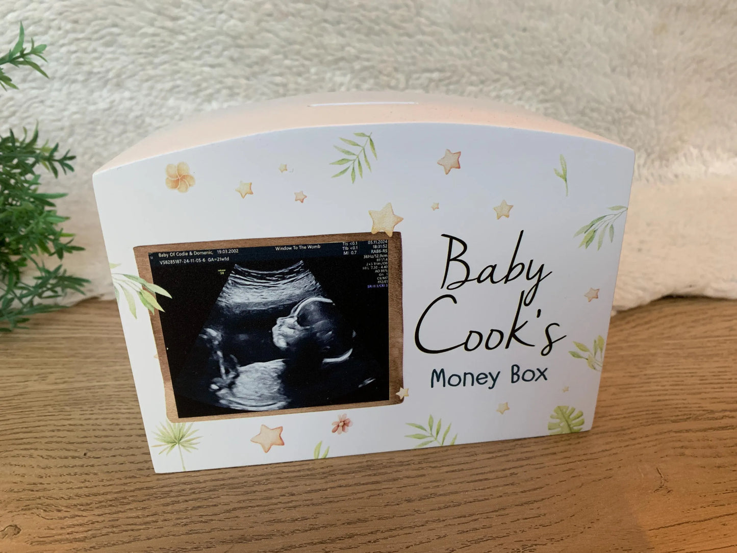 Baby scan money box