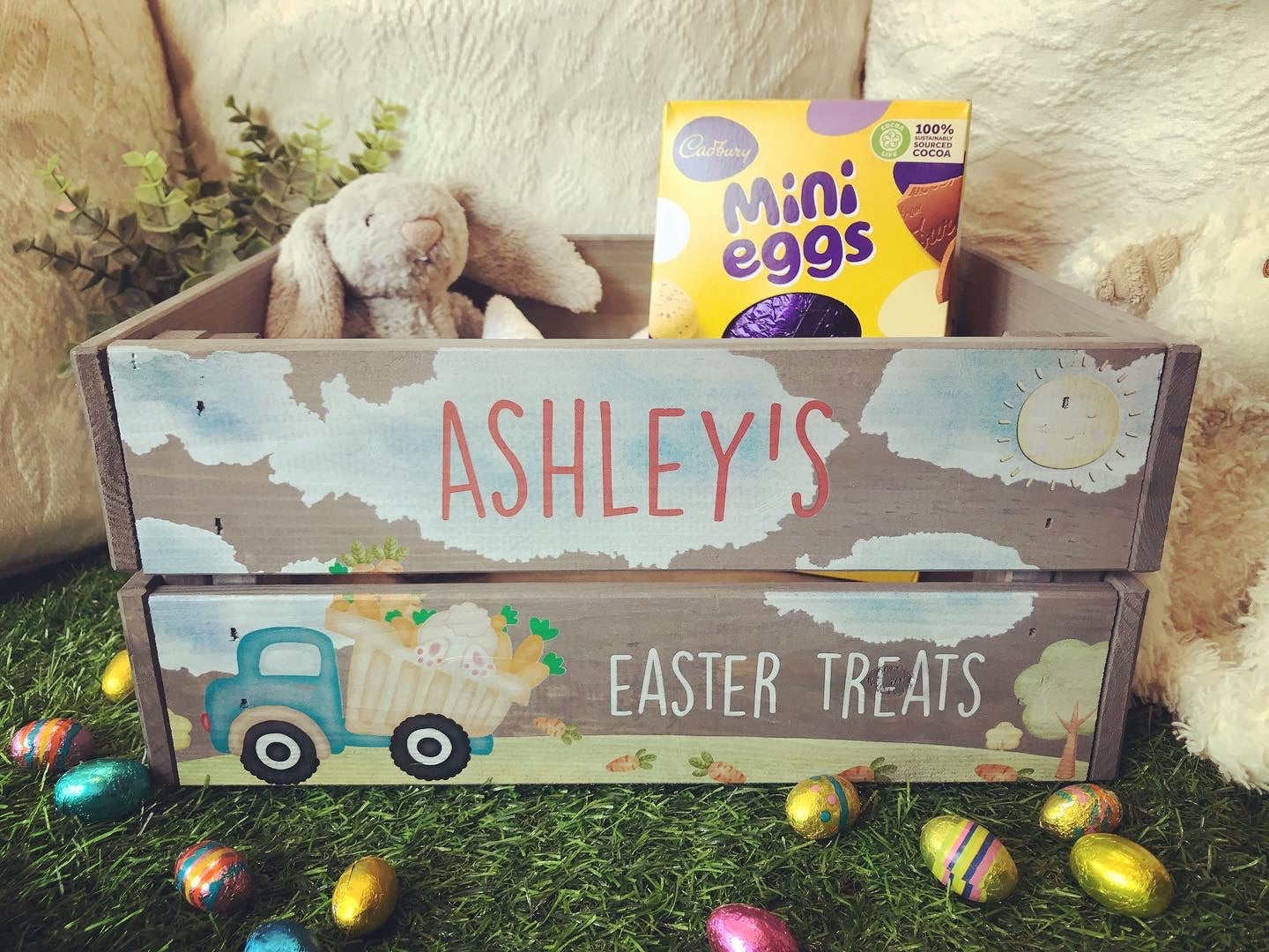 Tractor Easter crate