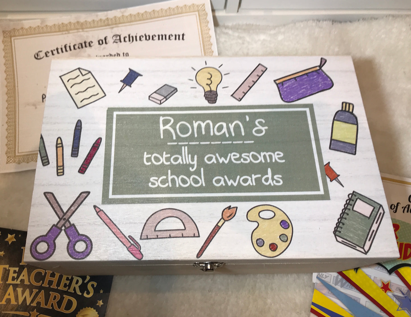 School awards memory box