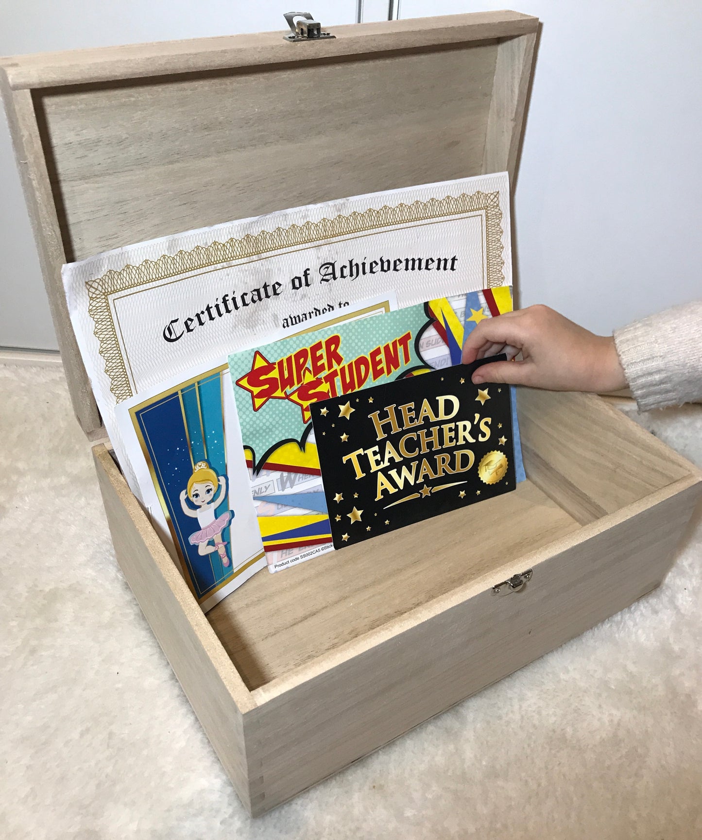 School awards memory box