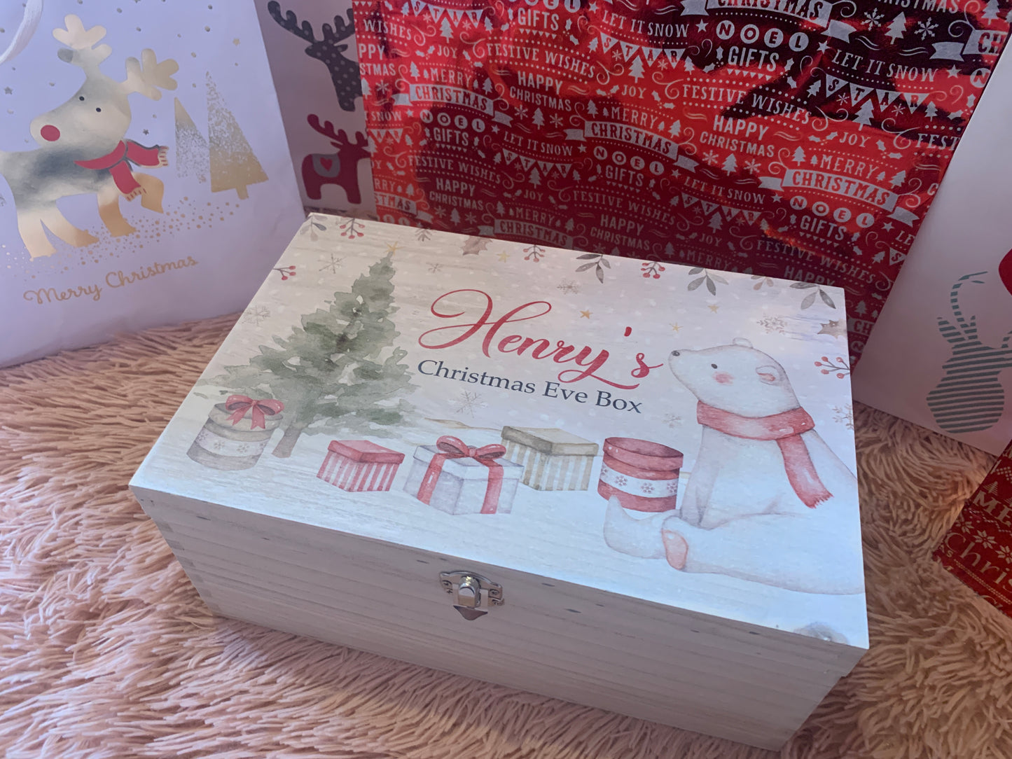 Polar Bear Christmas Box