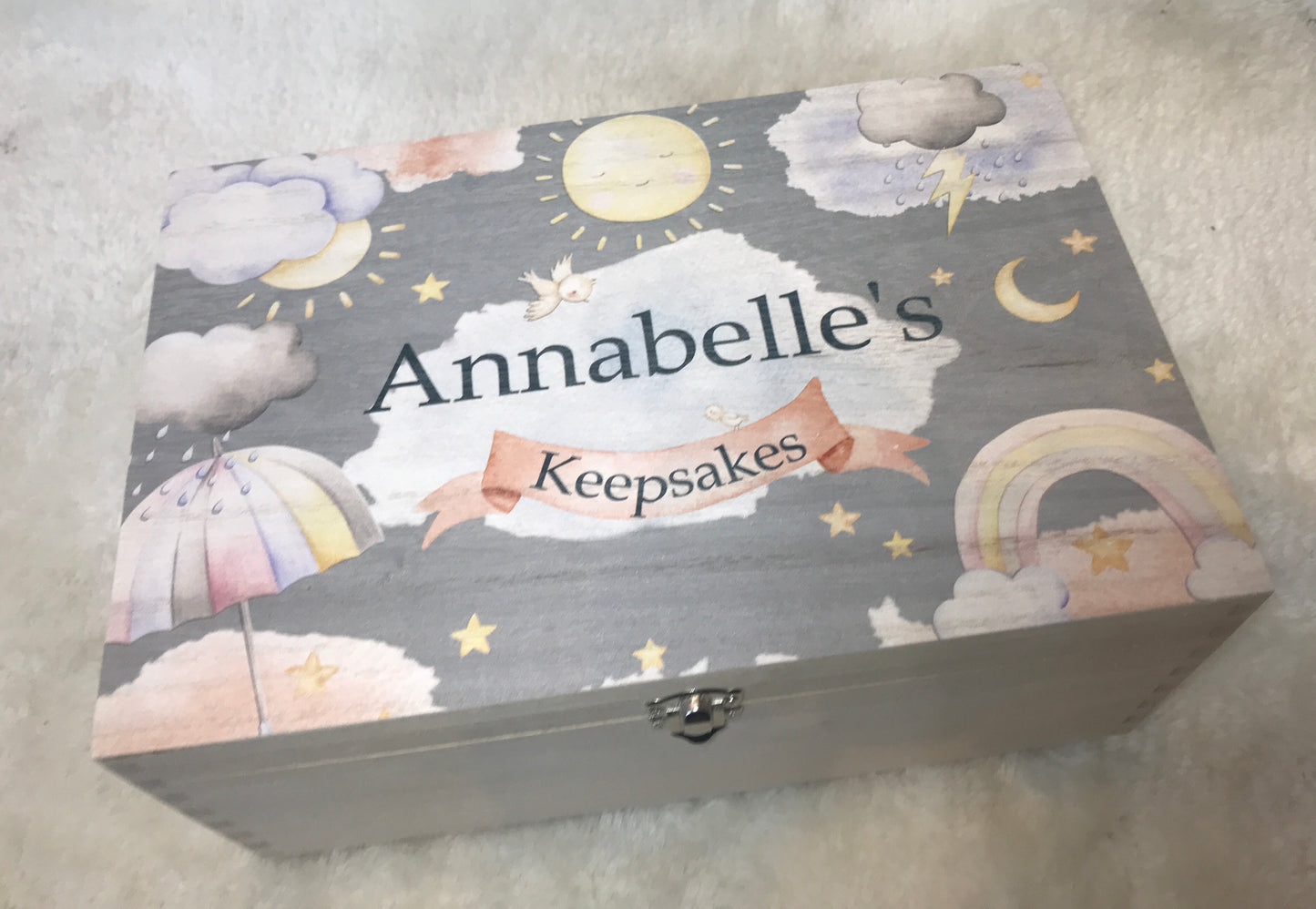 Weather keepsake box