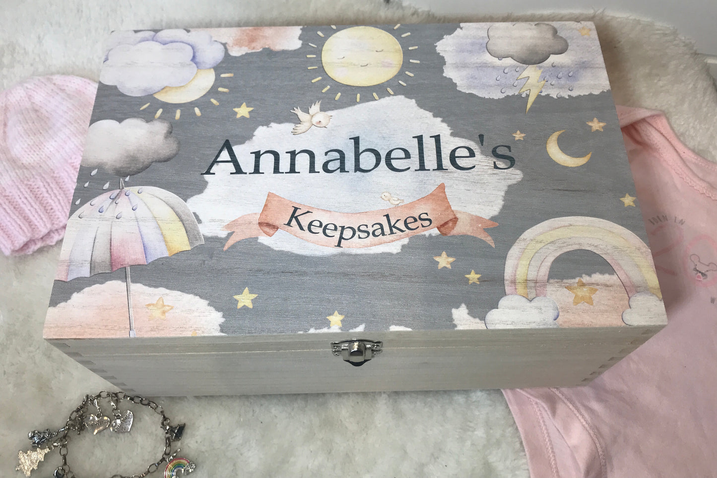 Weather keepsake box