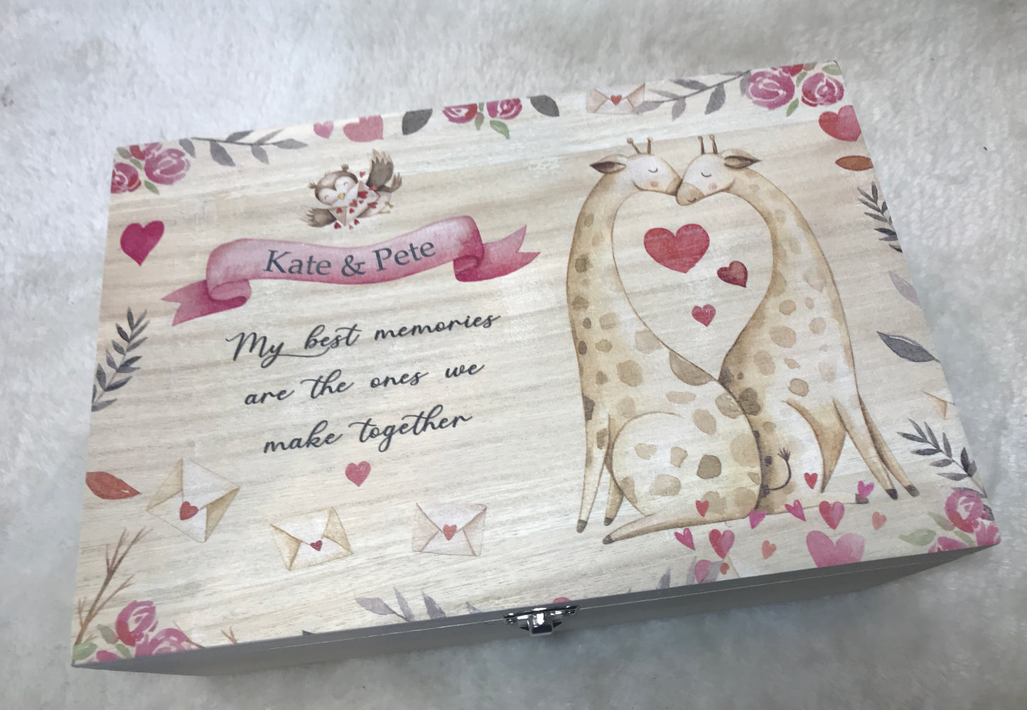 I love you keepsake box