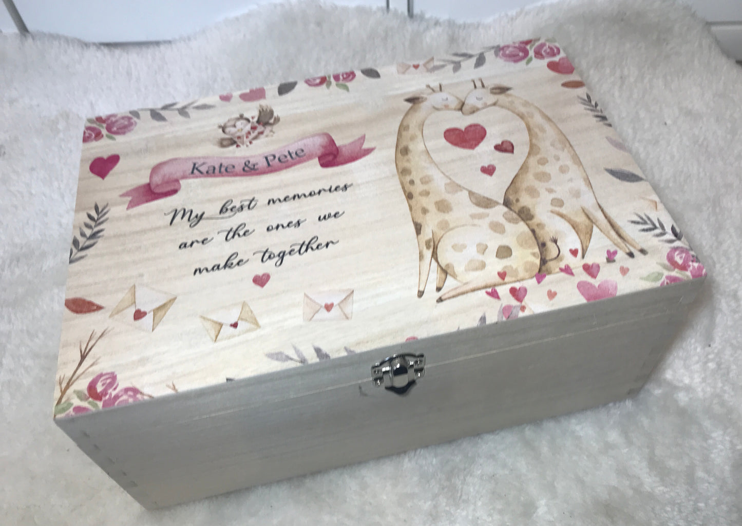 I love you keepsake box