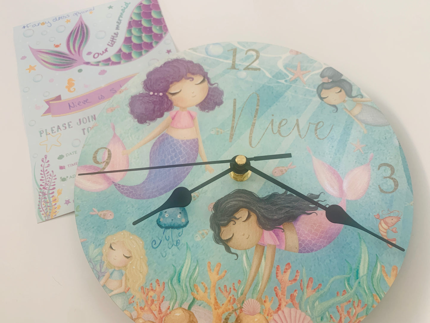 Mermaid Clock