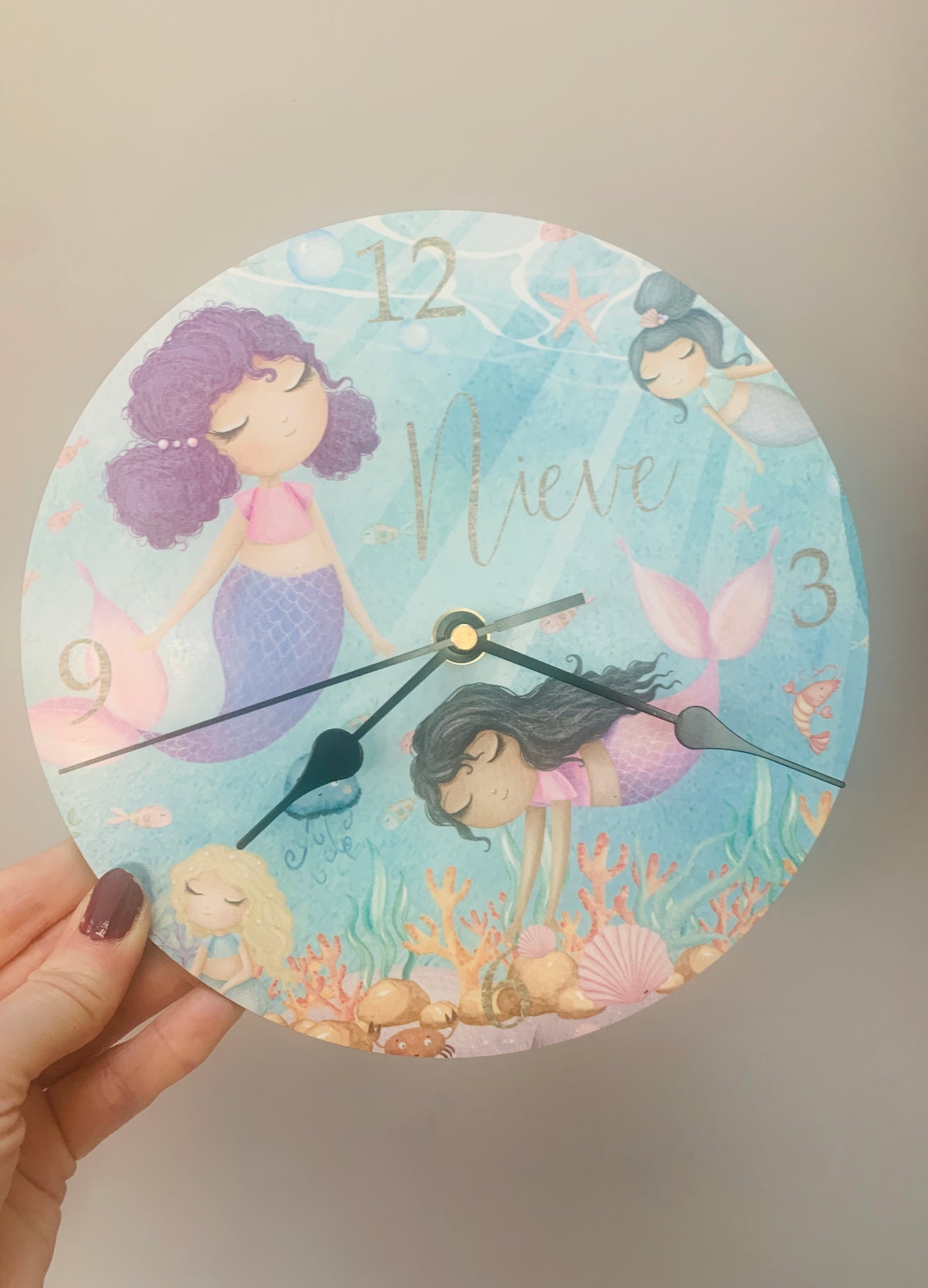 Mermaid Clock