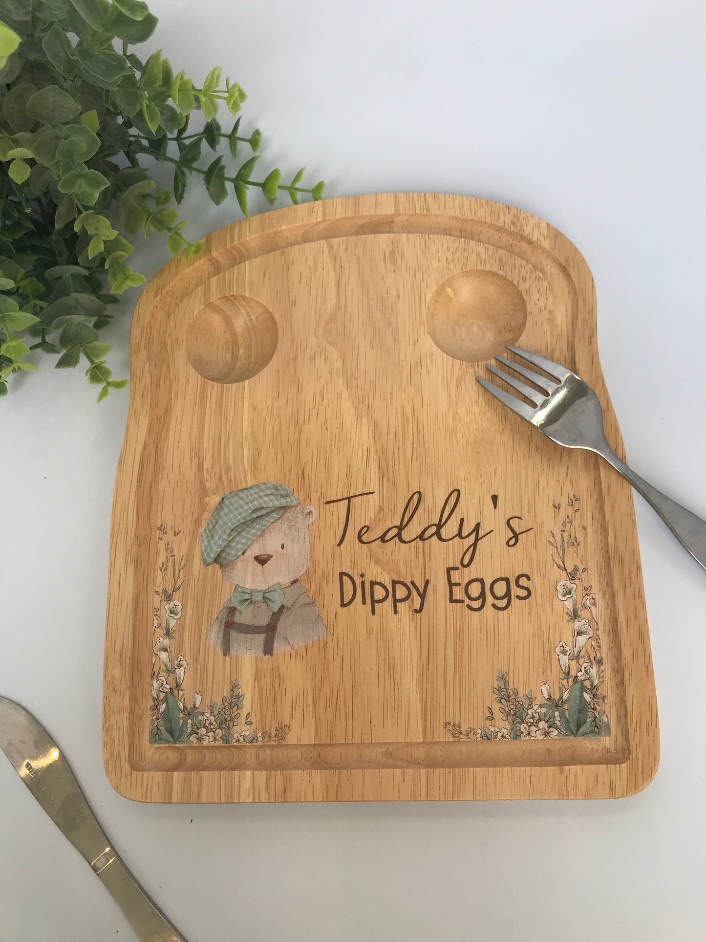 ELLIE & friends Breakfast Board / Egg holder