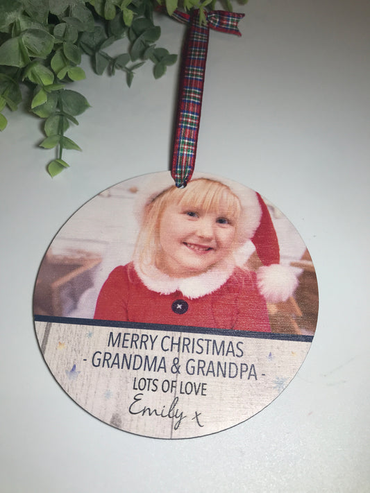 Photo Christmas decoration