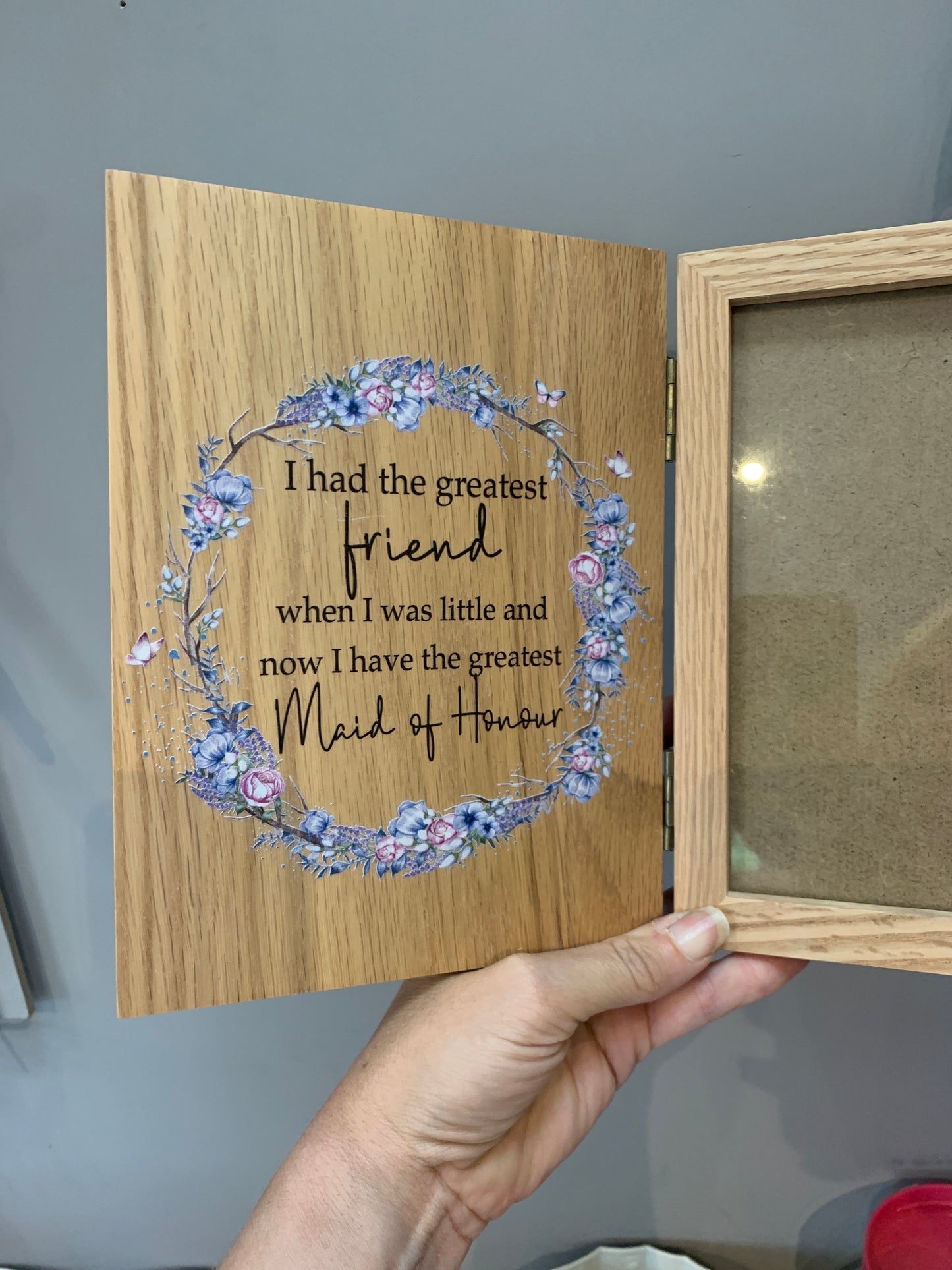 Bridesmaid photo frame