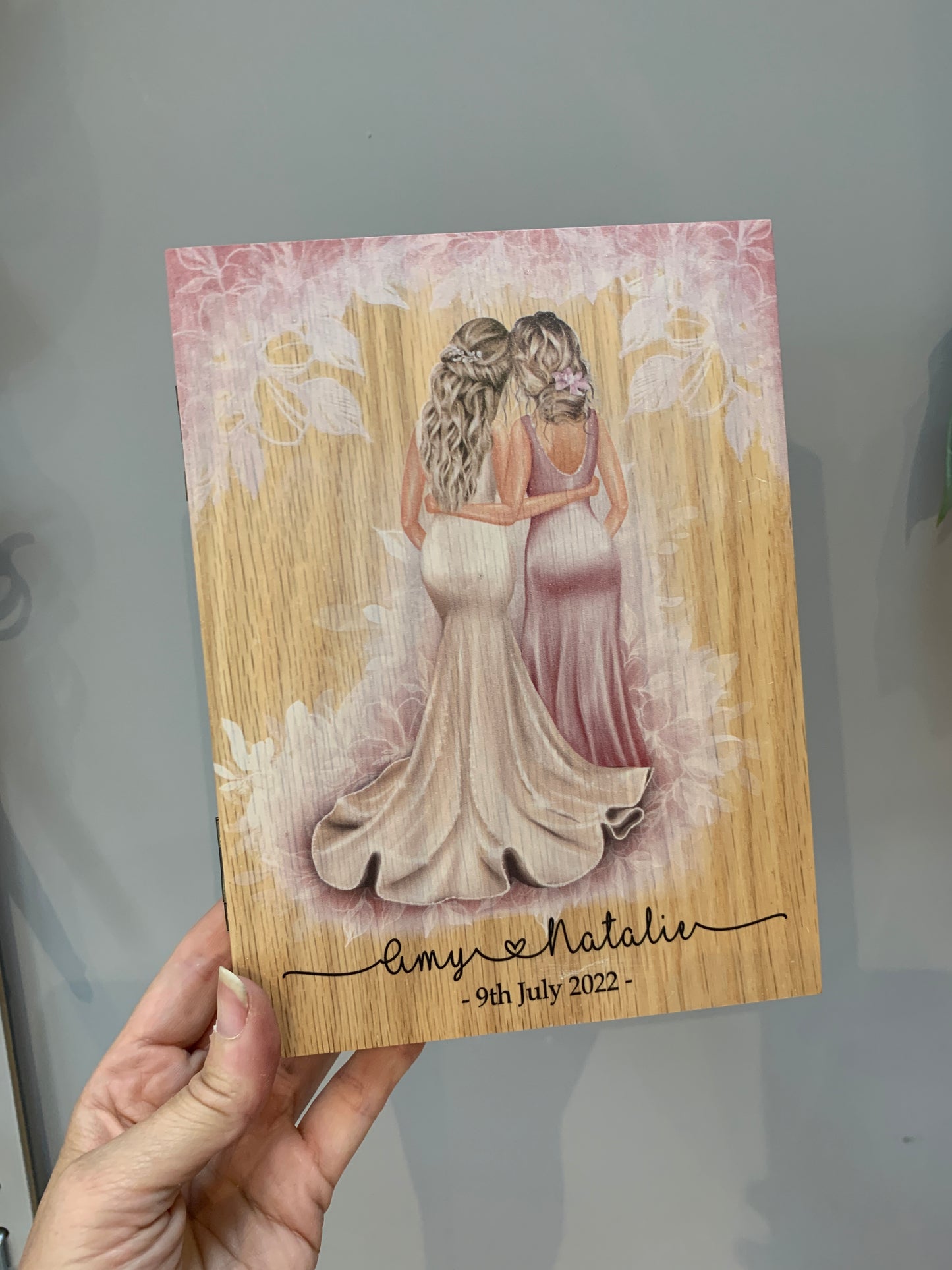 Bridesmaid photo frame